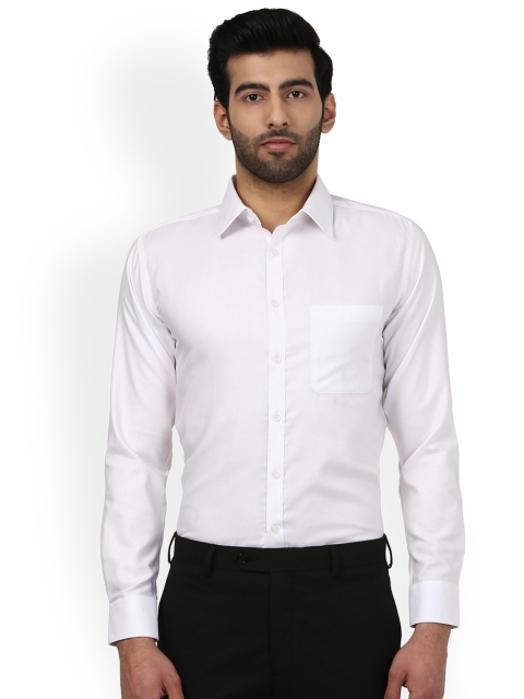 

Raymond Men White Regular Fit Solid Formal Shirt