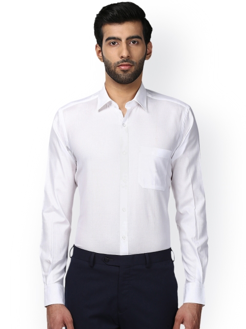 

Raymond Men White Regular Fit Solid Formal Shirt