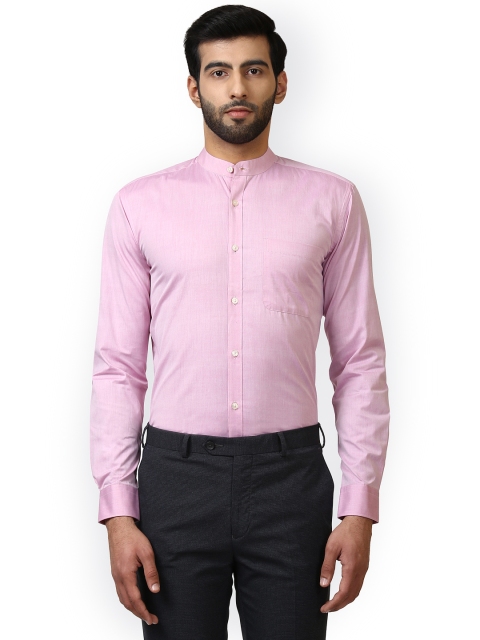 

Raymond Men Pink Regular Fit Solid Casual Shirt