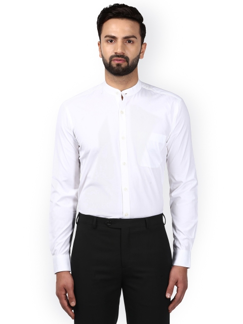 

Raymond Men White Regular Fit Solid Formal Shirt