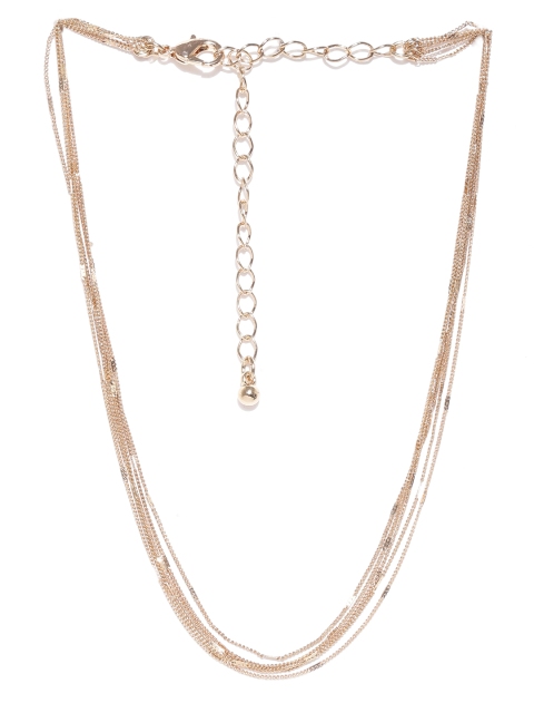 

FOREVER 21 Gold-Toned Multistranded Necklace