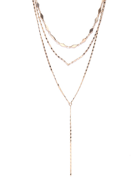 

FOREVER 21 Gold-Toned Layered Necklace