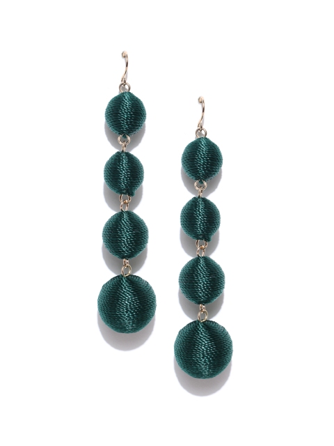 

FOREVER 21 Black Spherical Drop Earrings