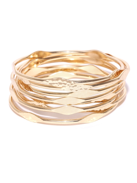 

FOREVER 21 Set of 8 Gold-Toned Bangles