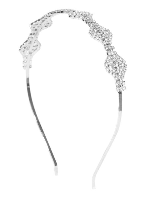 

FOREVER 21 Silver-Toned Embellished Hairband