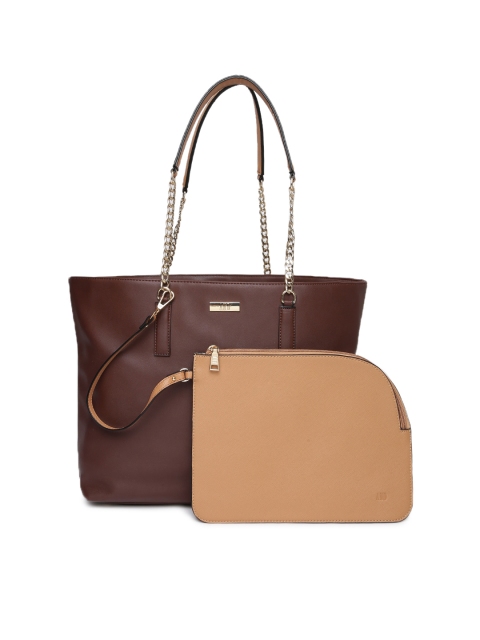 

AND Brown Solid Shoulder Bag