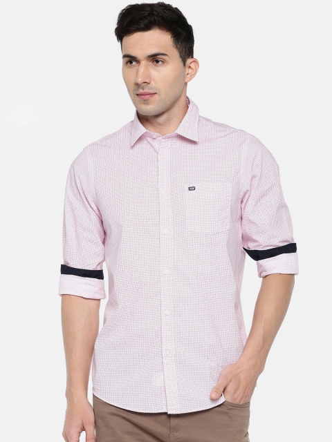 

Arrow Sport Men Pink Classic Slim Fit Printed Casual Shirt