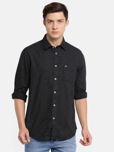

Arrow Sport Men Black Classic Slim Fit Printed Casual Shirt