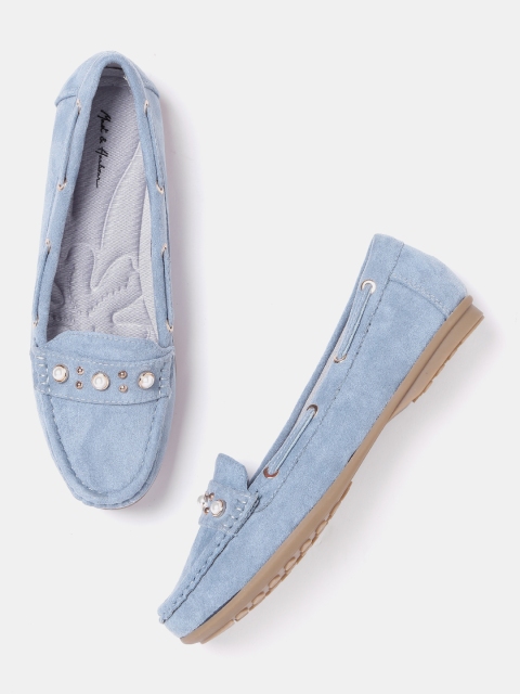 

Mast & Harbour Women Blue Loafers