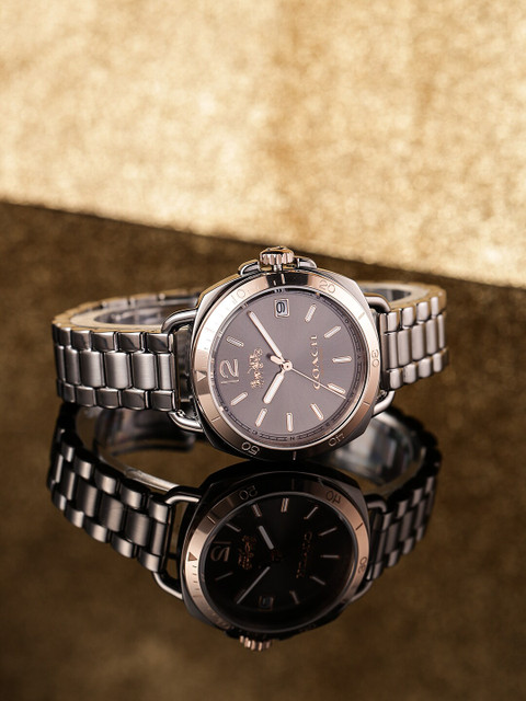 

Coach Women Grey Analogue Watch CO14502597