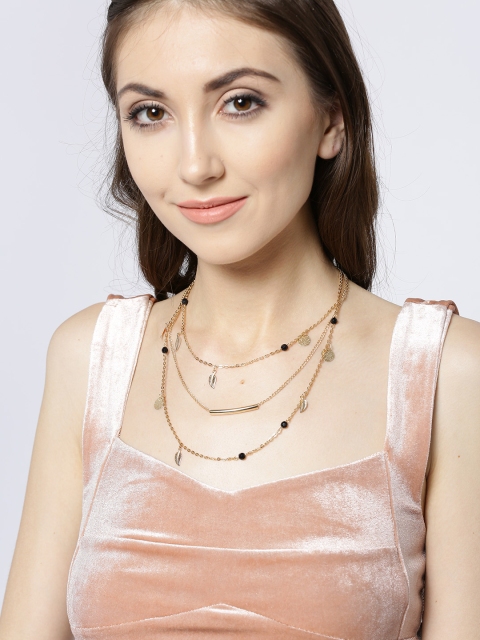 

OOMPH Gold-Toned Metal Layered Necklace