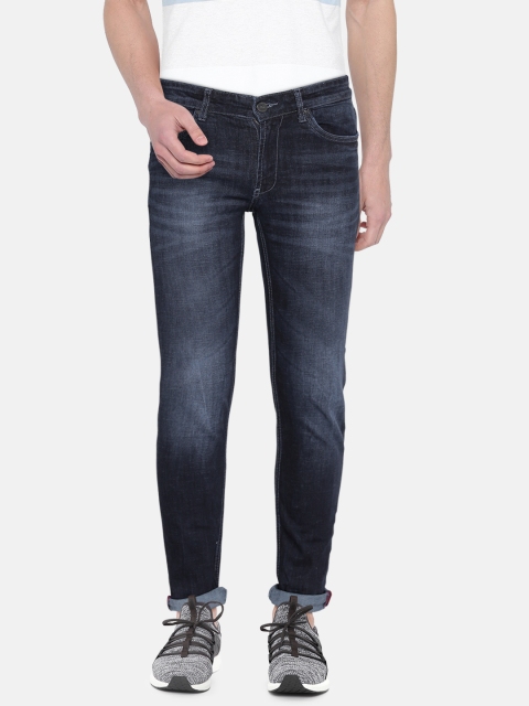 

LOCOMOTIVE Men Blue Slim Fit Mid-Rise Clean Look Stretchable Jeans