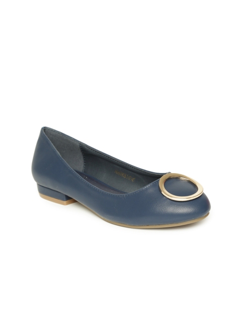 

Allen Solly Women Navy Solid Ballerinas, Navy blue