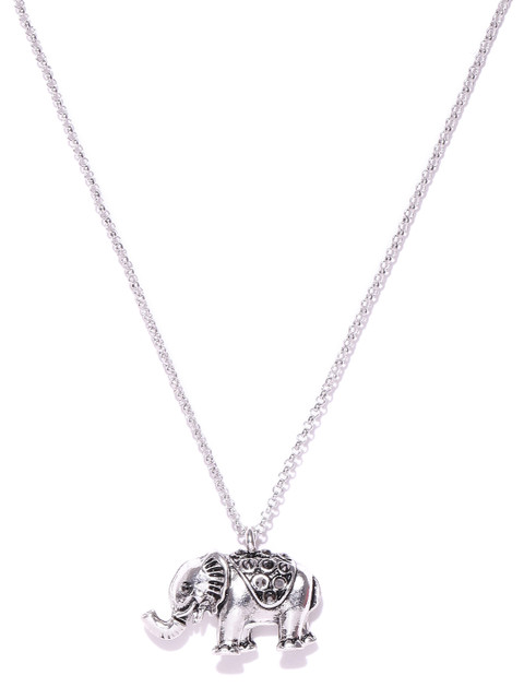 

Accessorize Oxidised Silver-Toned Metal Necklace
