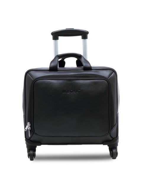 

MBOSS Unisex Black Small Trolley Bag