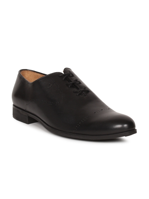 

Van Heusen Men Black Formal Oxfords