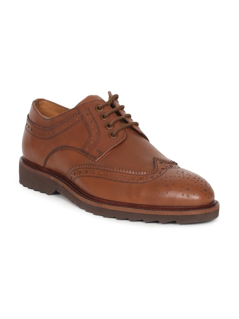 

V Dot Men Tan Brown Brogues