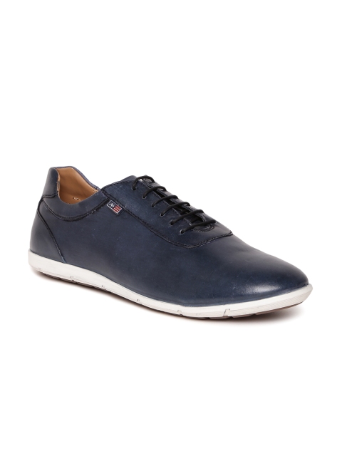 

Arrow Men Navy Blue Leather Sneakers