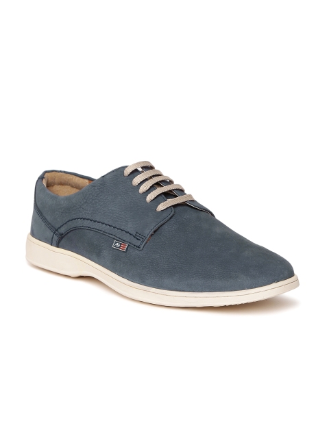 

Arrow Men Navy Blue Leather Derbys