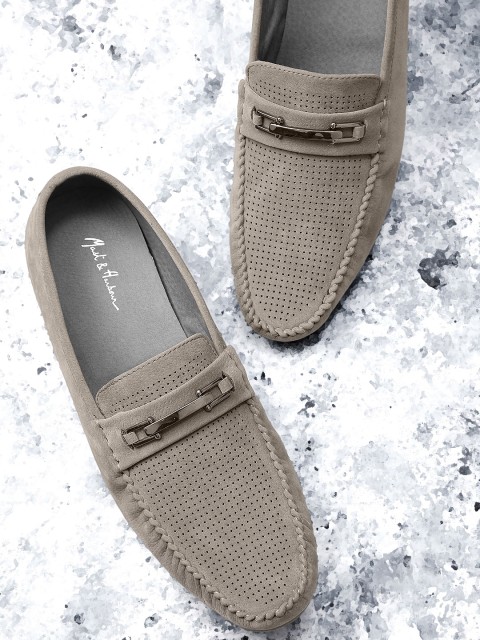 

Mast & Harbour Men Grey Loafers