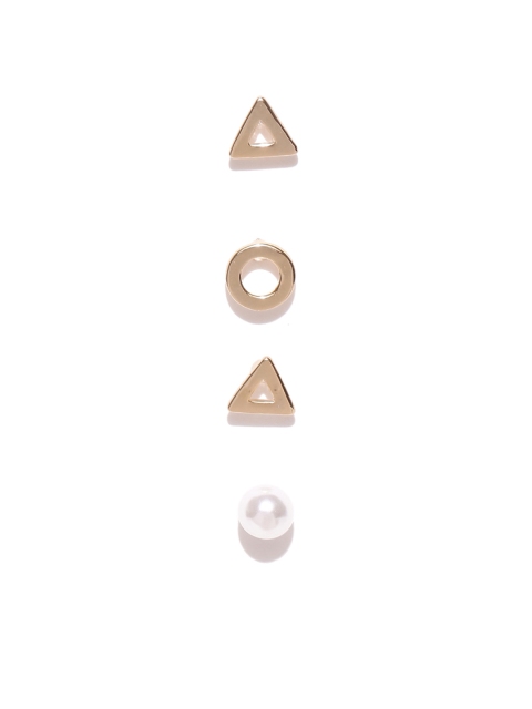 

Spargz Set of 4 Gold-Plated Mismatch Studs