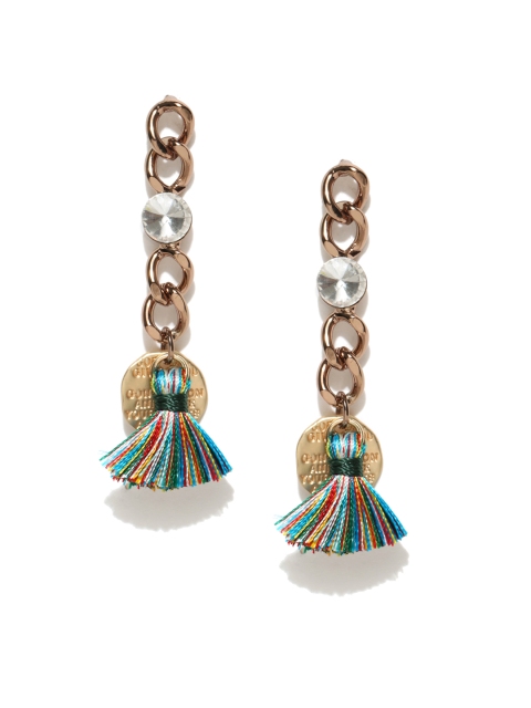 

Spargz Multicoloured Contemporary Drop Earrings, Multi