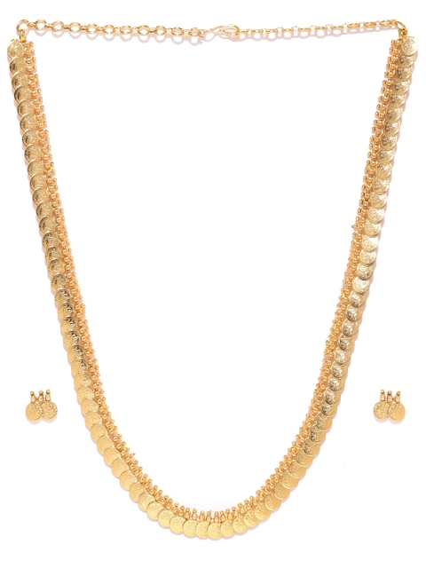 

Spargz Gold-Plated Textured Jewellery Set