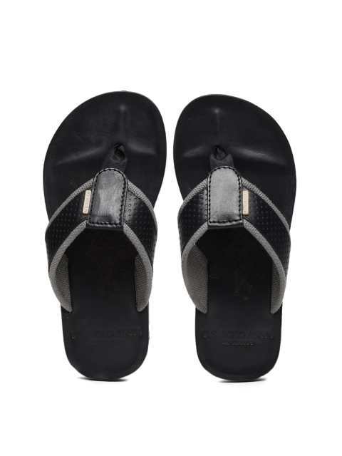 

U.S. Polo Assn. Men Black Comfort Sandals