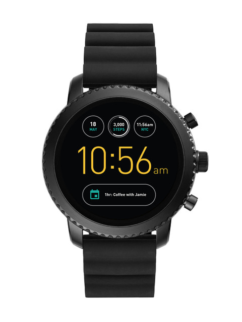 

Fossil Black Touchscreen Smart Watch FTW4005