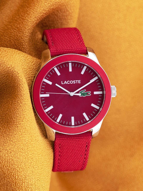 

Lacoste Men Red Analogue Watch