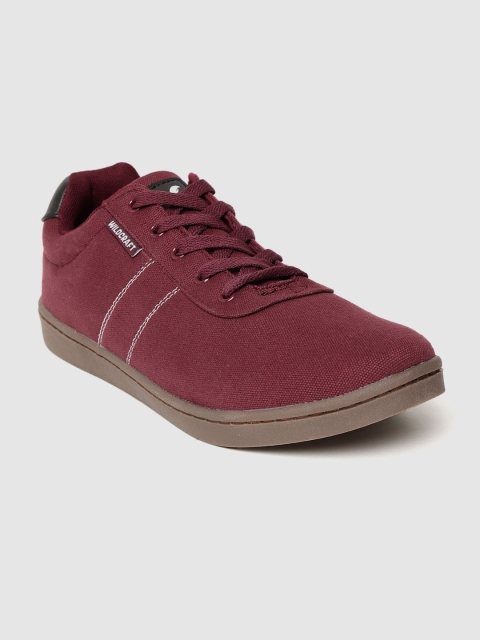 

Wildcraft Men Burgundy Sneakers