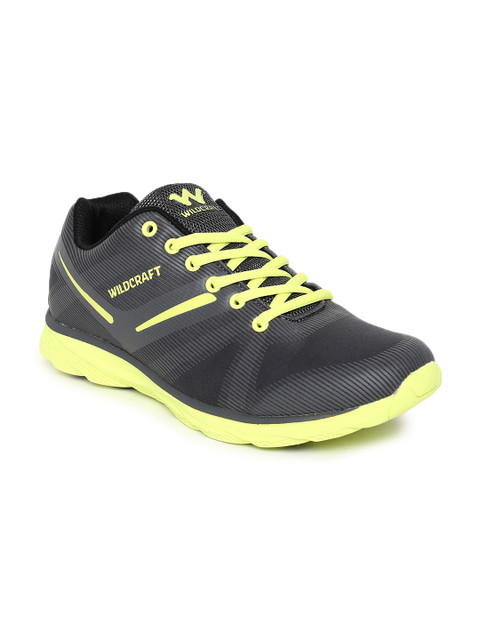 

Wildcraft Men Grey Lampon Sneakers