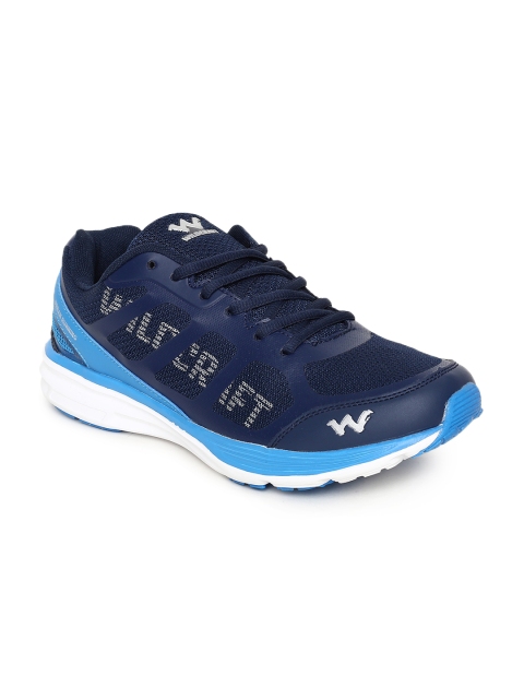

Wildcraft Men Navy Blue Printed Ogden Travel Shoes