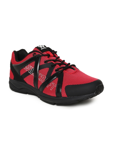 

Wildcraft Men Red & Black Trekking Shoes