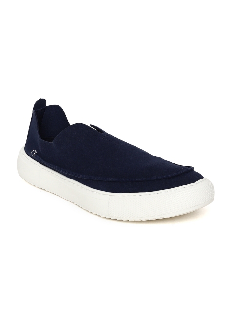 

Wildcraft Unisex Navy Blue Suede Yale Slip-On Sneakers