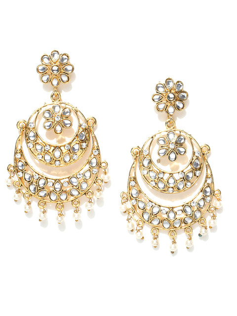 

Jewels Galaxy Gold-Plated Handcrafted Chandbalis