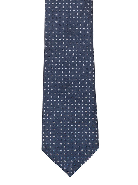 

Tossido Men Blue Printed Skinny Tie