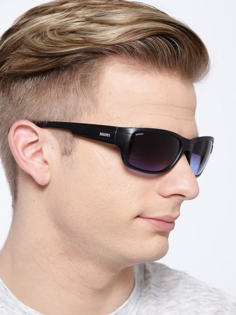 

MTV Roadies Unisex Rectangle Sunglasses RD-119-C3, Blue