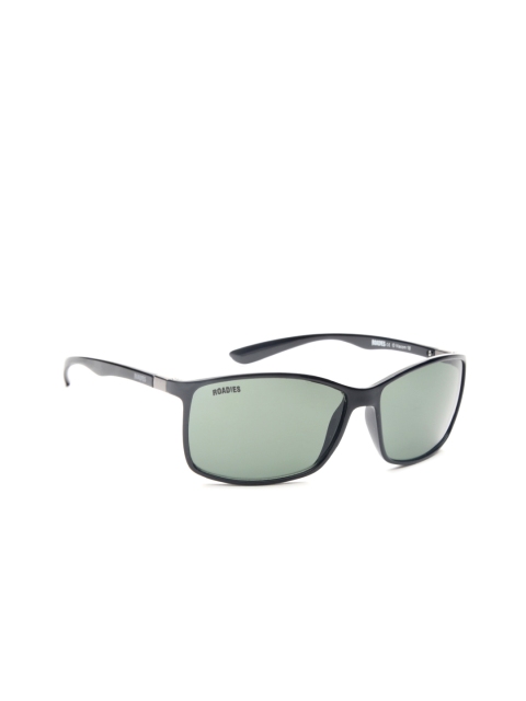 

MTV Roadies Unisex Rectangle Sunglasses 120-C1, Green