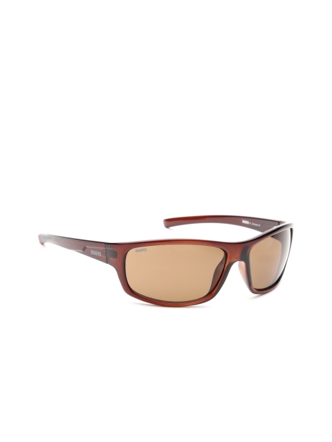 

MTV Roadies Unisex Rectangle Sunglasses RD-125-C5, Brown