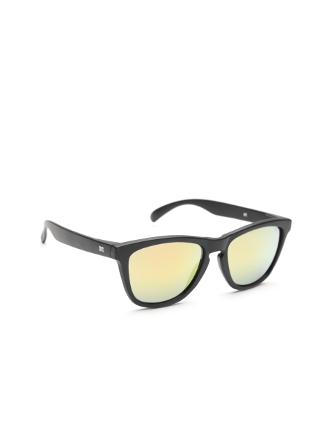 

MTV Unisex Mirrored Oval Sunglasses 116-C7, Yellow