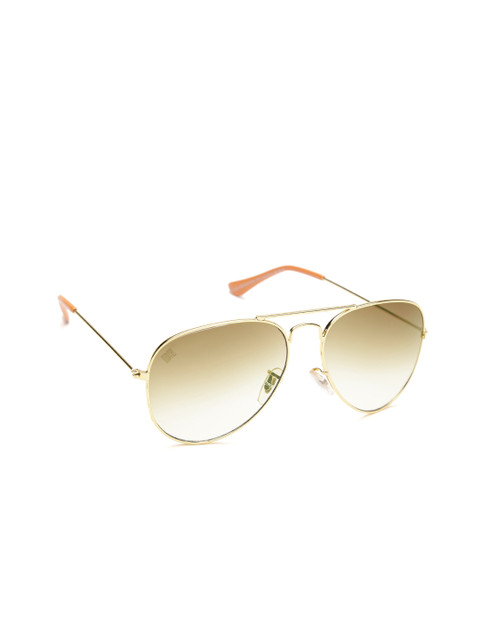 

MTV Unisex Aviator Sunglasses 123-C12, Yellow
