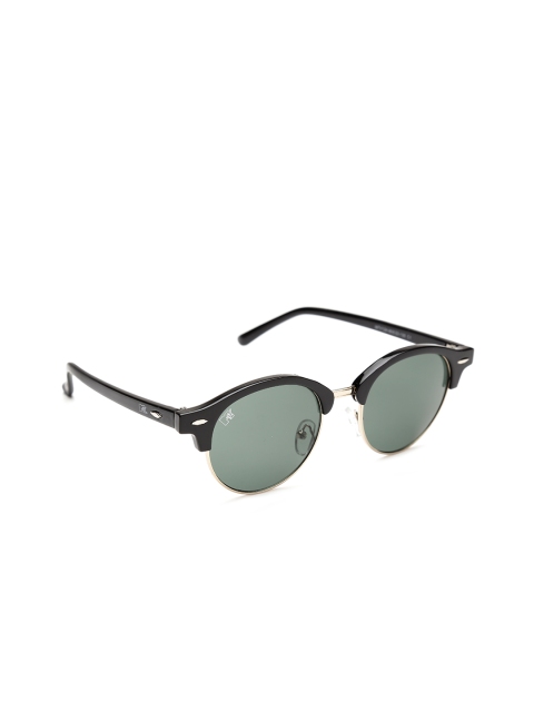 

MTV Unisex Browline Sunglasses 124-C1, Black
