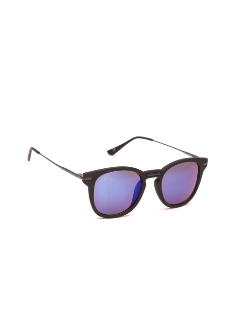 

MTV Unisex Mirrored Oval Sunglasses 143-C5, Blue