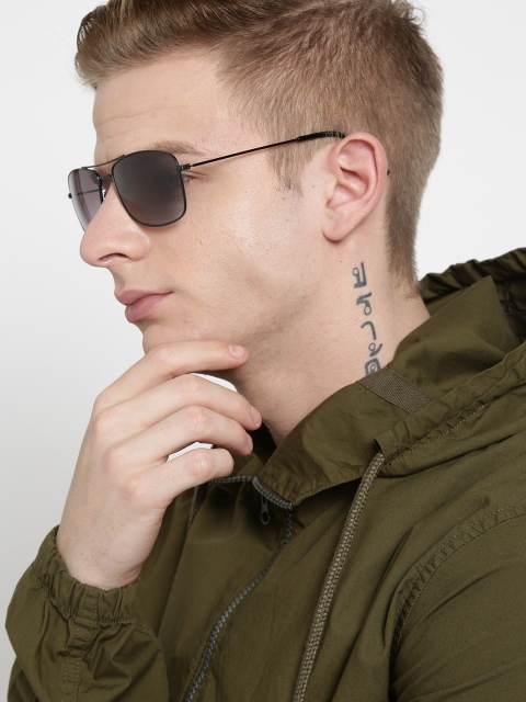 

MTV Unisex Rectangle Sunglasses 145-C, Purple