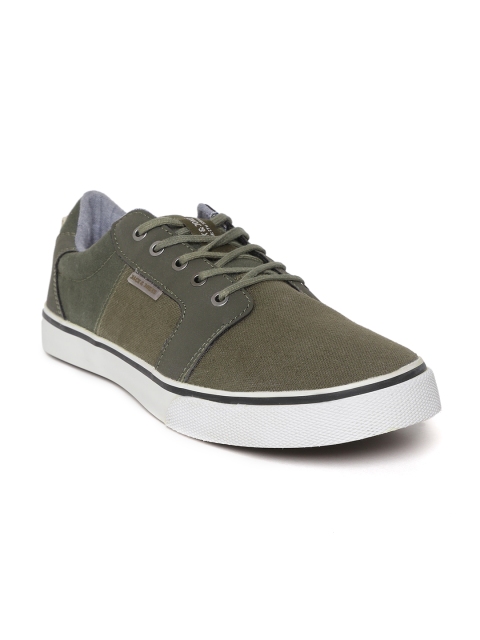 

Jack & Jones Men Olive Green Sneakers