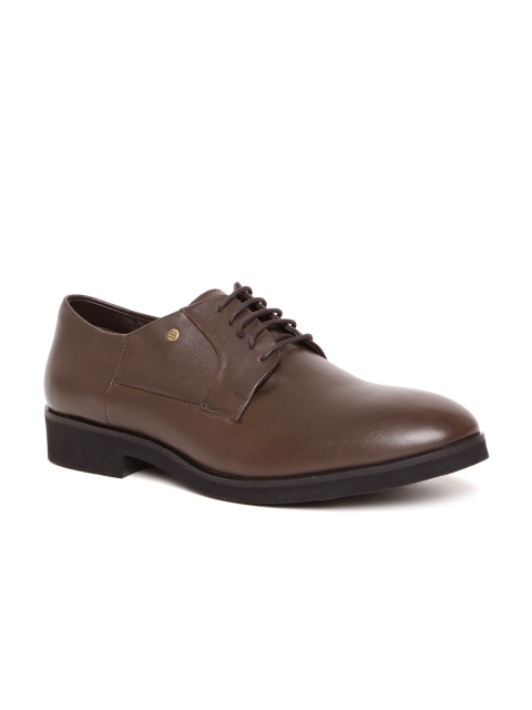 

Blackberrys Men Coffee Brown Leather Formal Derbys