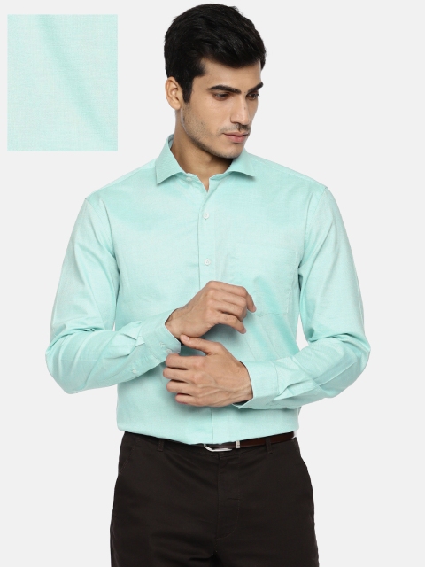 

CODE by Lifestyle Men Blue Solid Formal Shirt
