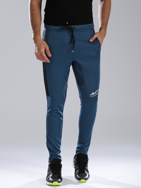 

Kappa Men Navy Skin Fit Track Pants, Navy blue