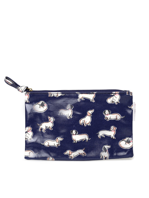 

Cath Kidston Navy Blue Printed Zip Purse